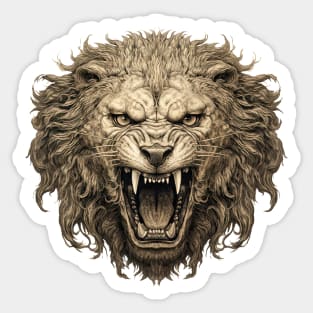 The Inner Beast Unleashed Sticker